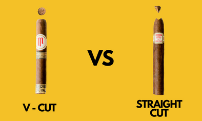 The Differences Between a V Cut and a Straight Cut: A Guide for Cigar Enthusiasts